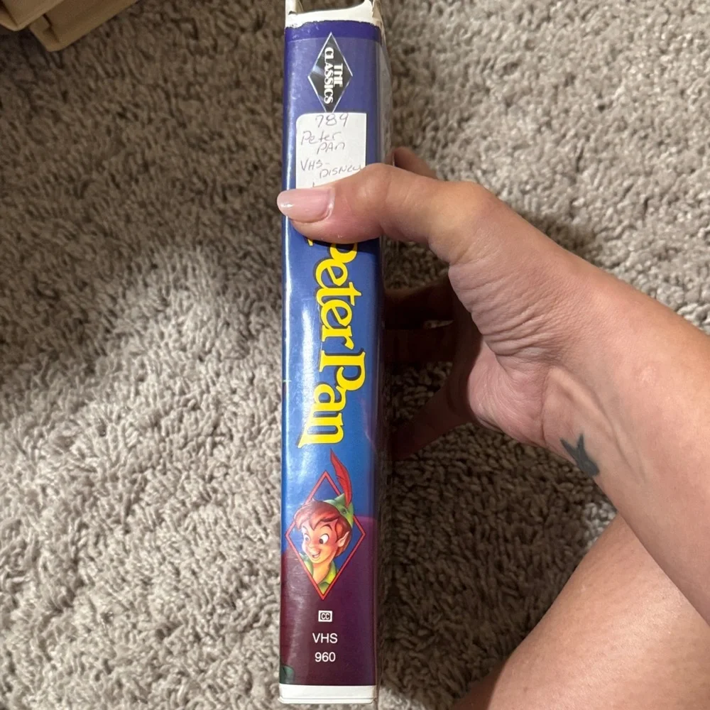 Disney Peter Pan VHS Tape